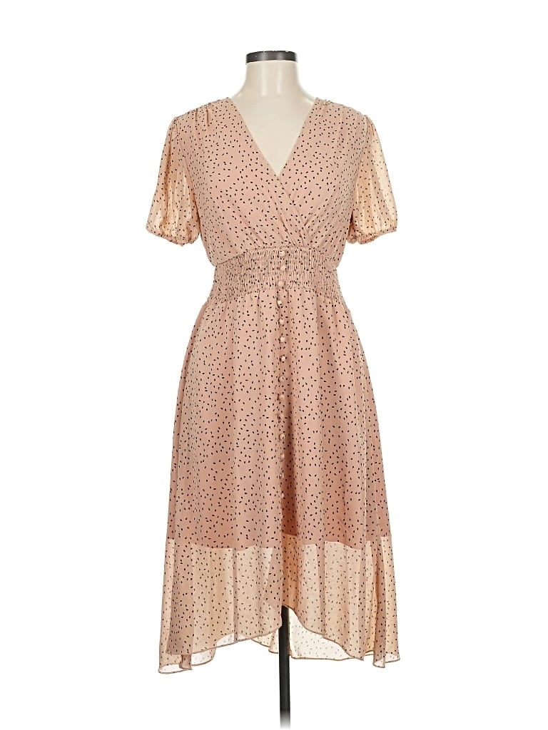 Pre-owned Fashion Casual Dress In Brown
