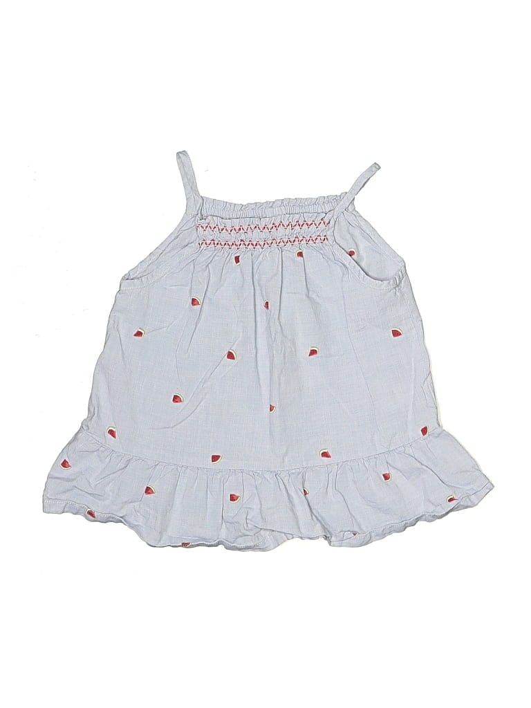 Pre-owned Oshkosh B'gosh Kids' Sleeveless Blouse In Gray