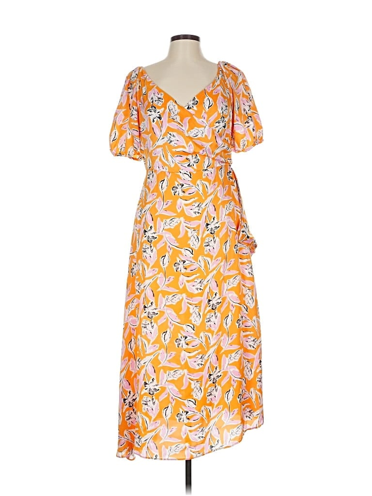 Pre-owned Sachin & Babi Casual Dress In Orange