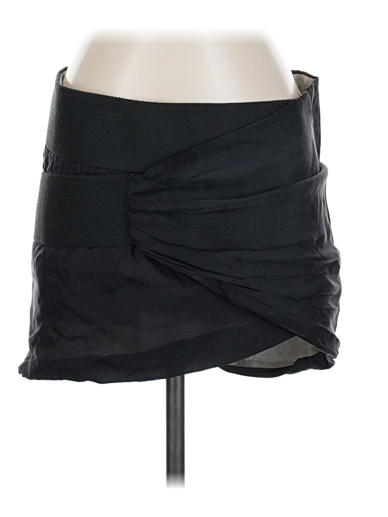 Pre-owned Acne Studios Acne Silk Skirt In Black