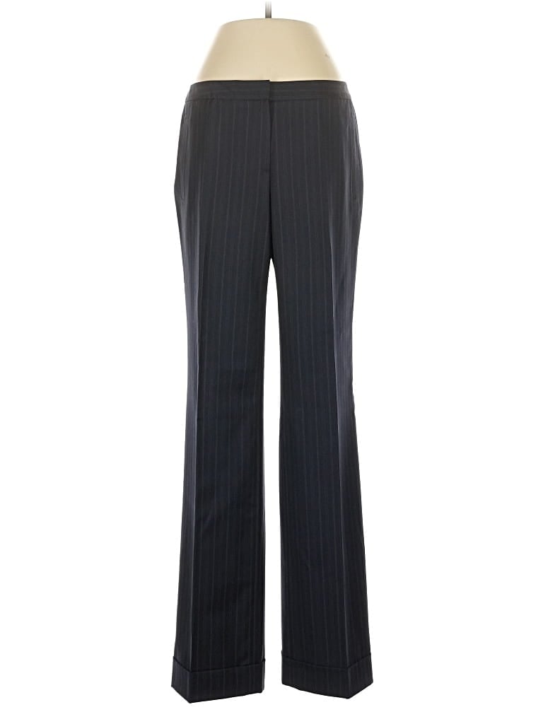 Pre-owned Brooks Brothers Wool Pants In Gray