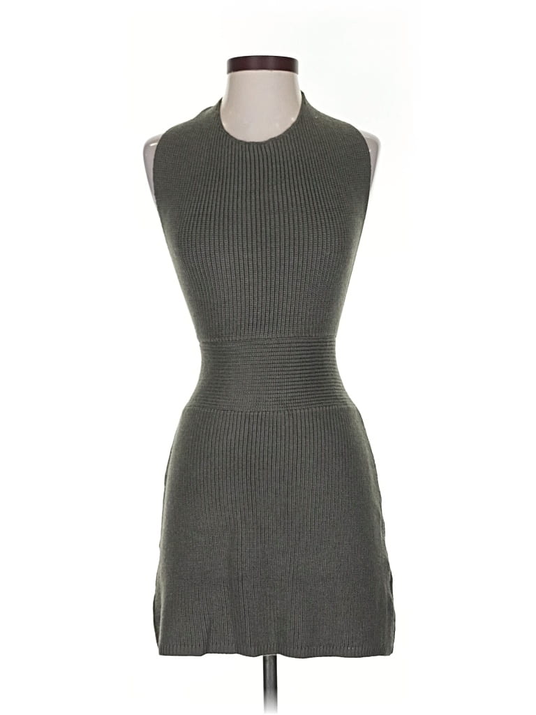 Pre-owned Fp Beach Casual Dress In Gray