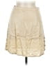 Saints + Secrets 100% Viscose Solid Ivory Formal Skirt Size 8 - photo 1