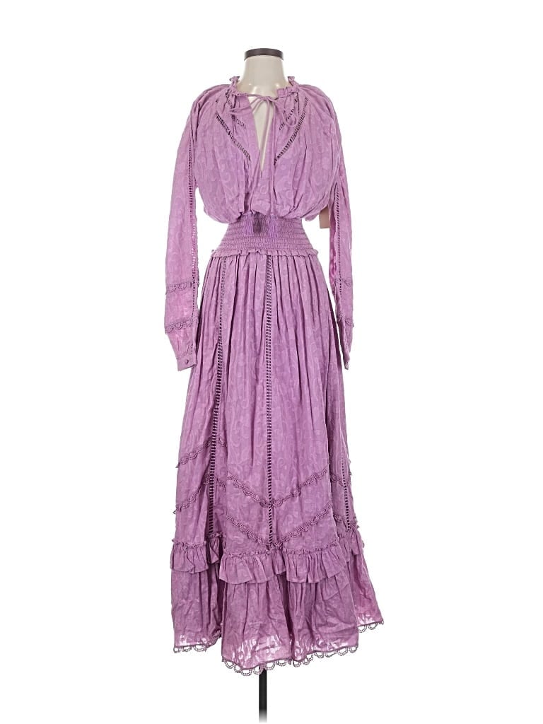 Pre-owned Hemant & Nandita Casual Dress In Purple