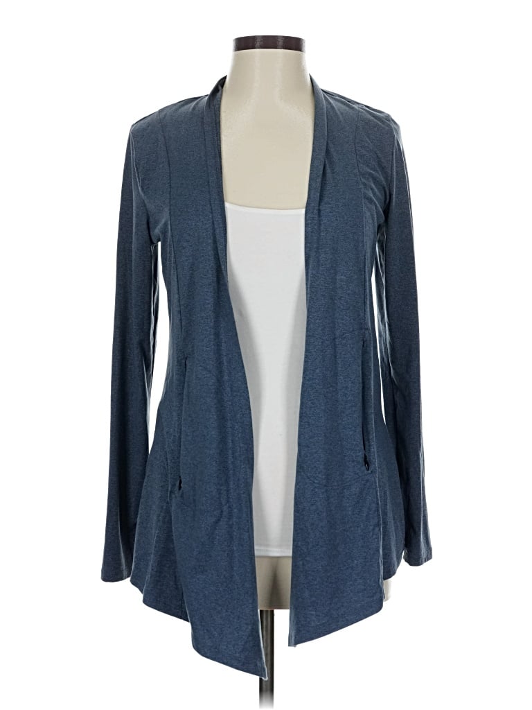 Pre-owned Market & Spruce Cardigan Sweater In Blue