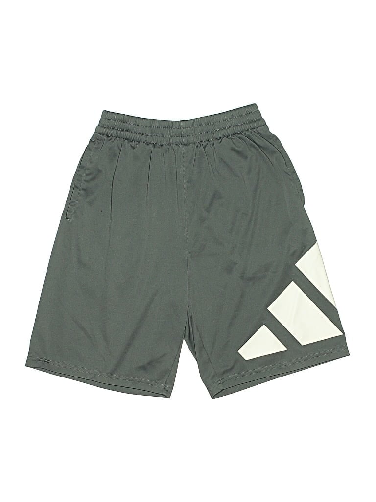 Pre-owned Adidas Originals Kids' Athletic Shorts In Green