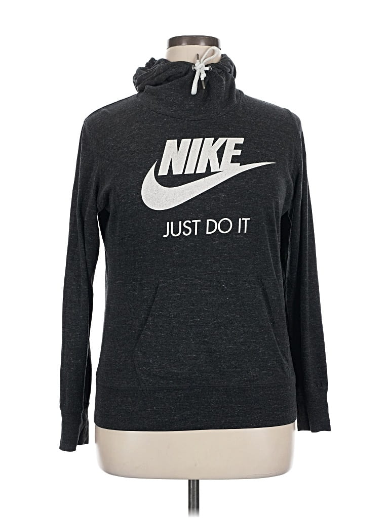 Pre-owned Nike Sweatshirt In Gray
