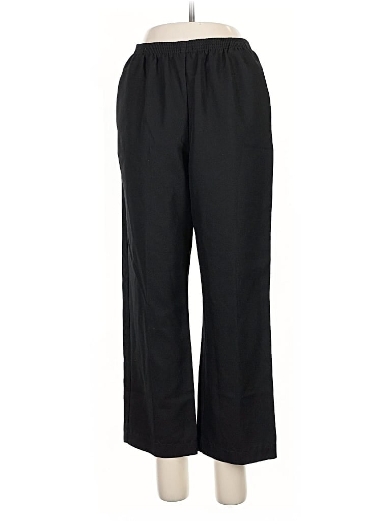 Pre-owned Alfred Dunner Casual Pants In Black