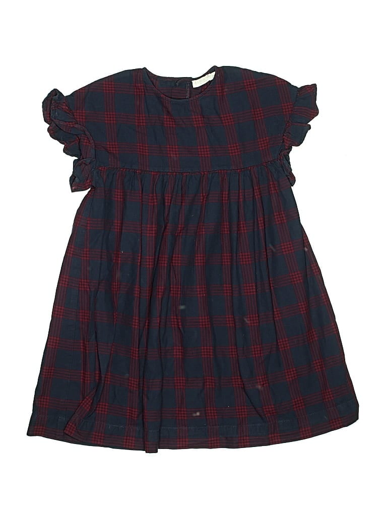 Pre-owned Assorted Brands Kids' Dress In Burgundy