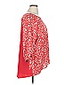 Papermoon 100% Polyester Red 3/4 Sleeve Blouse Size 1X - photo 4