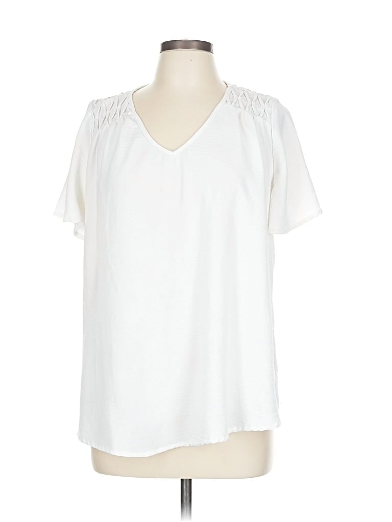 Pre-owned Daytrip Short Sleeve T-shirt In White