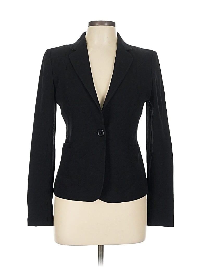Pre-owned Jigsaw Wool Blazer Jacket In Black