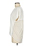 Guess Ivory White Short Sleeve Blouse Size M - photo 5