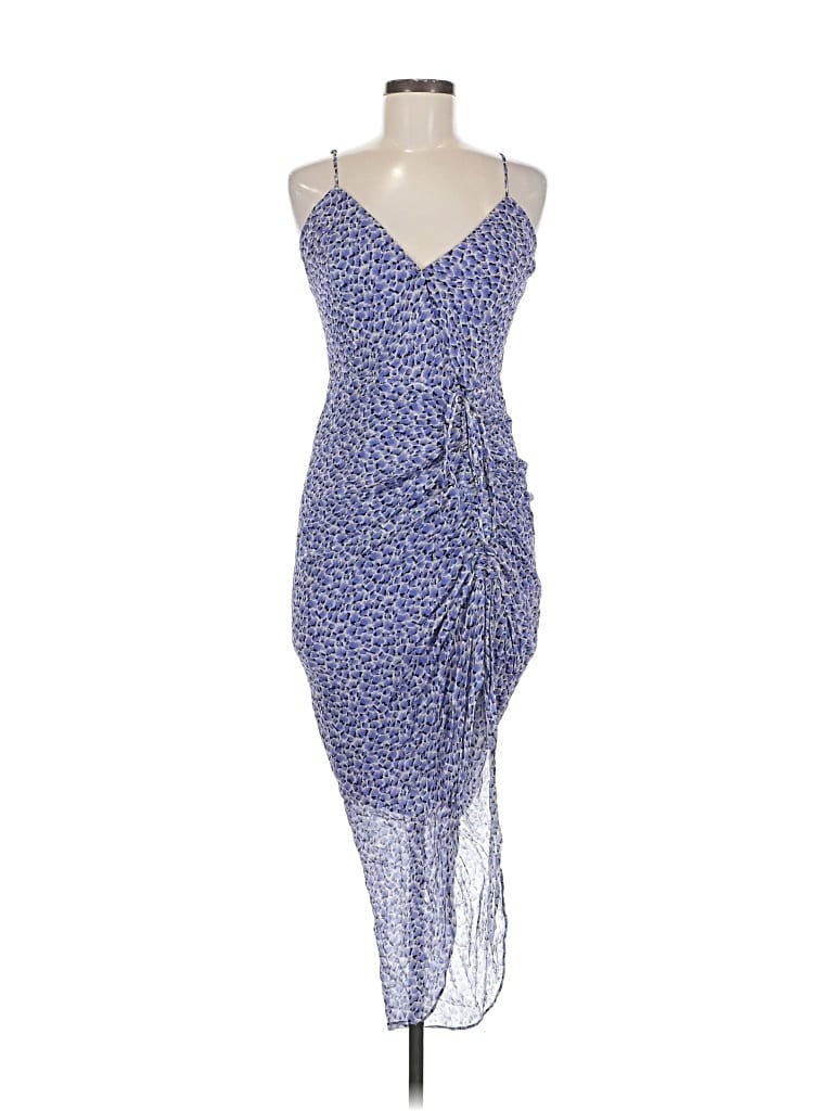 Pre-owned Karina Grimaldi Cocktail Dress In Blue