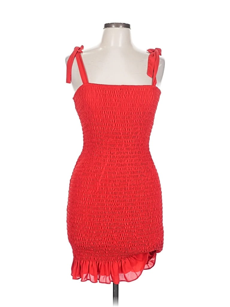 Pre-owned Krisa Cocktail Dress In Red
