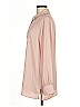 Halogen 100% Polyester Solid Pink Long Sleeve Blouse Size M - photo 5