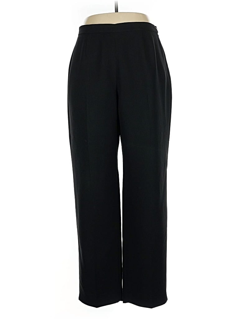Pre-owned Kasper Dress Pants In Black