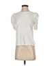 A.L.C. 100% Cotton Ivory Short Sleeve Top Size XS - photo 1