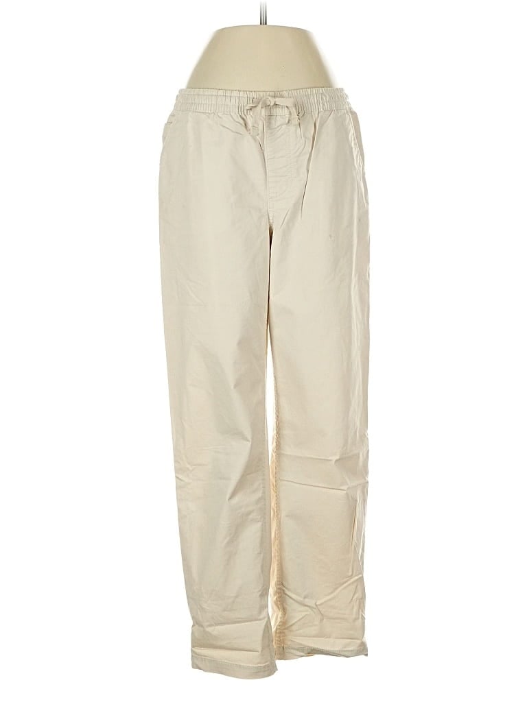 Pre-owned Vans Casual Pants In White