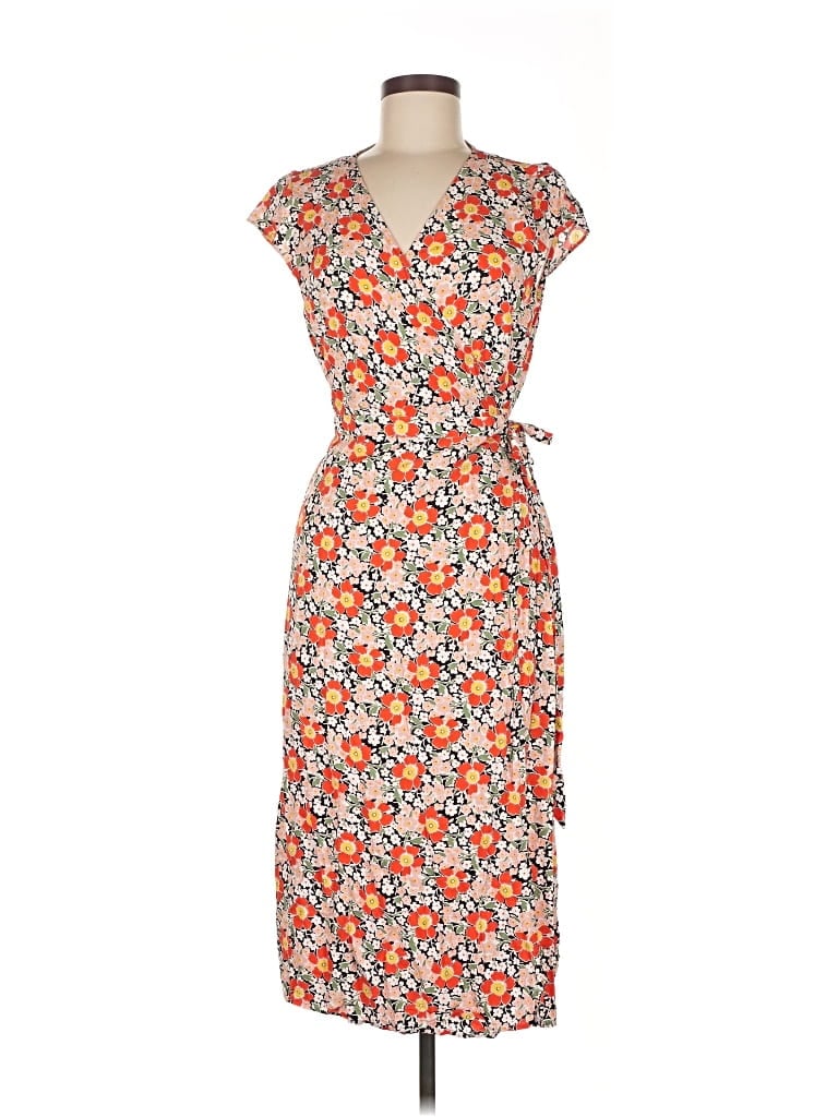 Pre-owned J.crew Mercantile Casual Dress In Orange