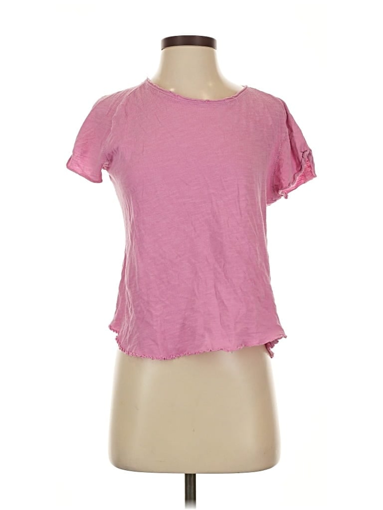 Pre-owned We The Free Short Sleeve T-shirt In Pink