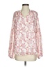 Dokotoo 100% Polyester Pink Long Sleeve Blouse Size S - photo 1