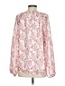 Dokotoo 100% Polyester Pink Long Sleeve Blouse Size S - photo 2