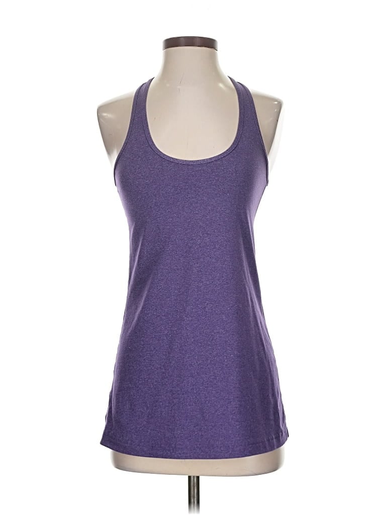 Pre-owned Lululemon Athletica Active Tank Top In Purple
