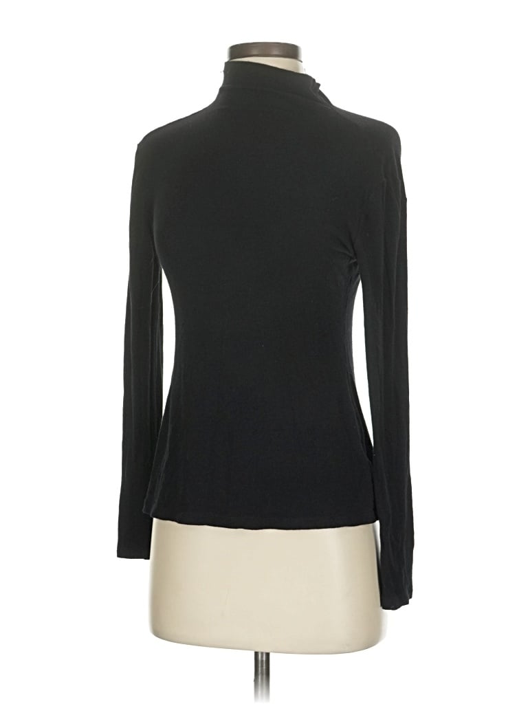 Pre-owned April Turtleneck Sweater In Black