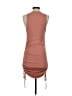 Fab'rik Solid Brown Cocktail Dress Size S - photo 2