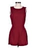 BCBGMAXAZRIA Solid Red Romper Size 0 - photo 1