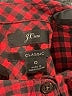 J.Crew 100% Cotton Checkered-gingham Red Long Sleeve Button-Down Shirt Size 0 - photo 7