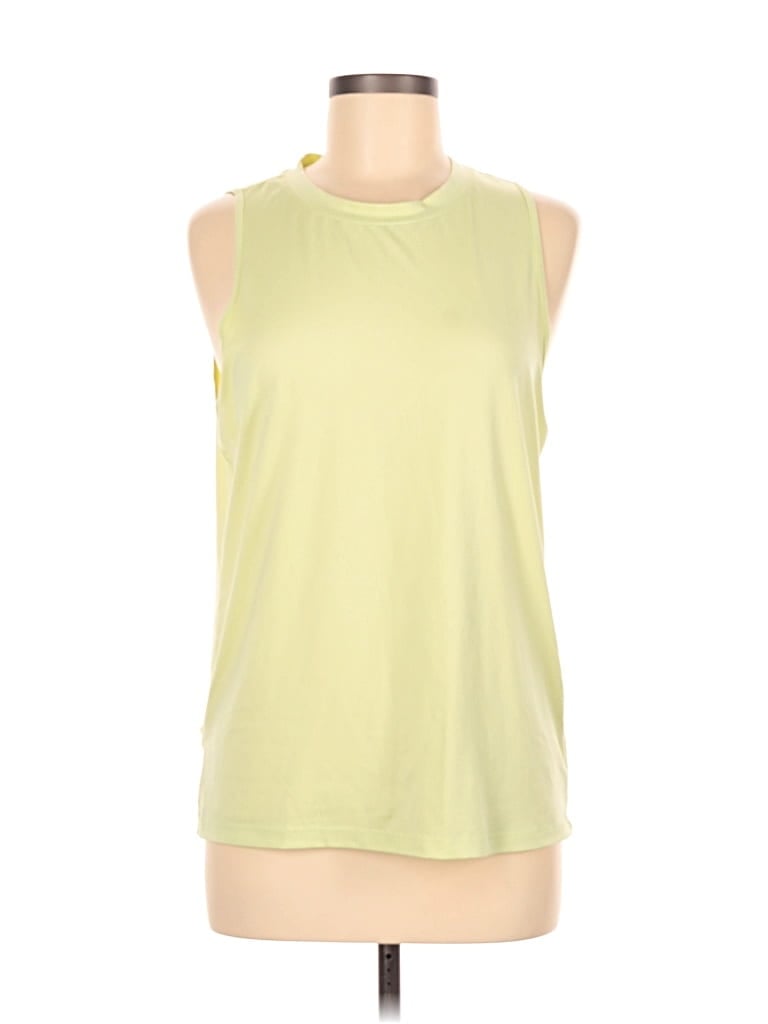 Pre-owned Fabletics Sleeveless T-shirt In Green
