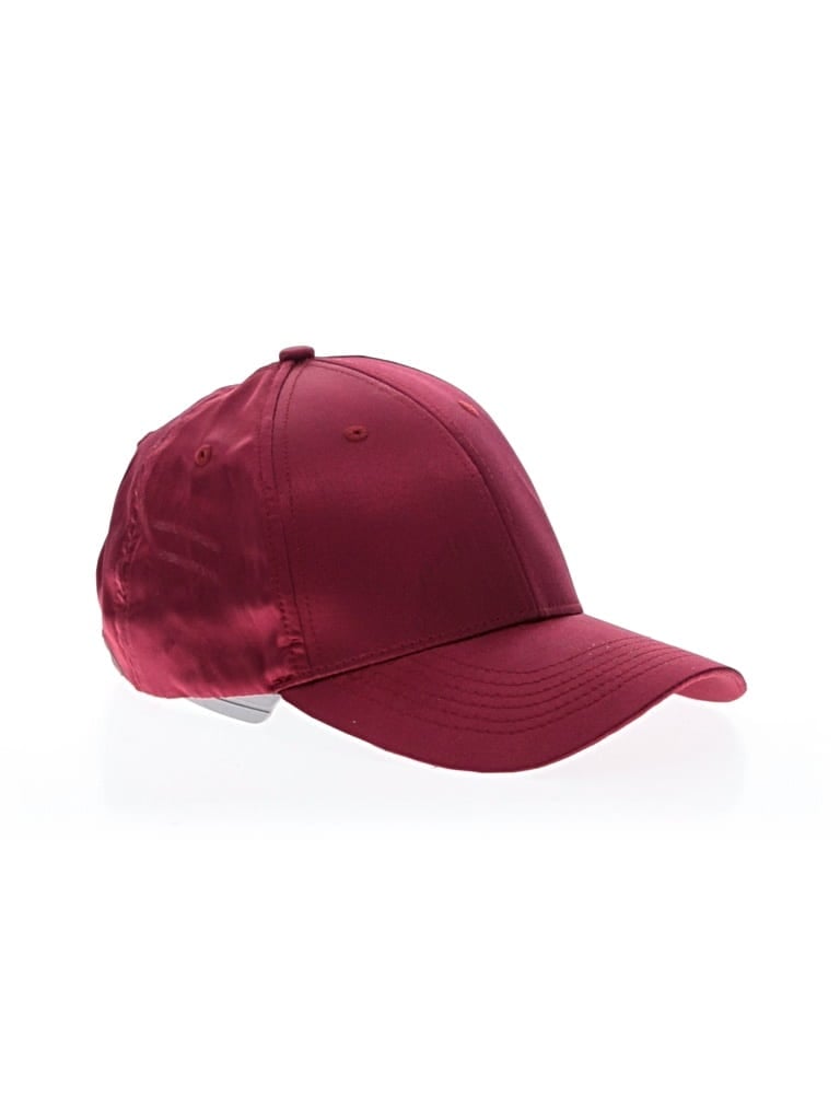 Pre-owned Unbranded Baseball Cap In Burgundy