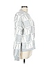 A New Day Checkered-gingham Silver Pullover Sweater Size L - photo 4
