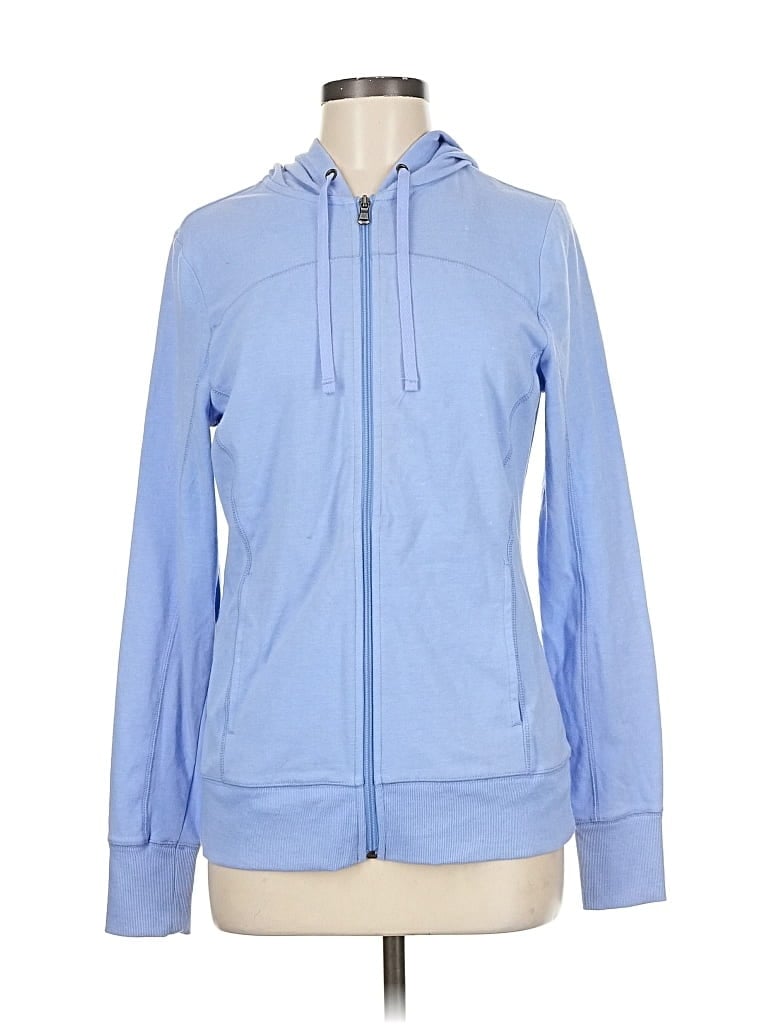 Pre-owned Tek Gear Zip Up Hoodie In Blue