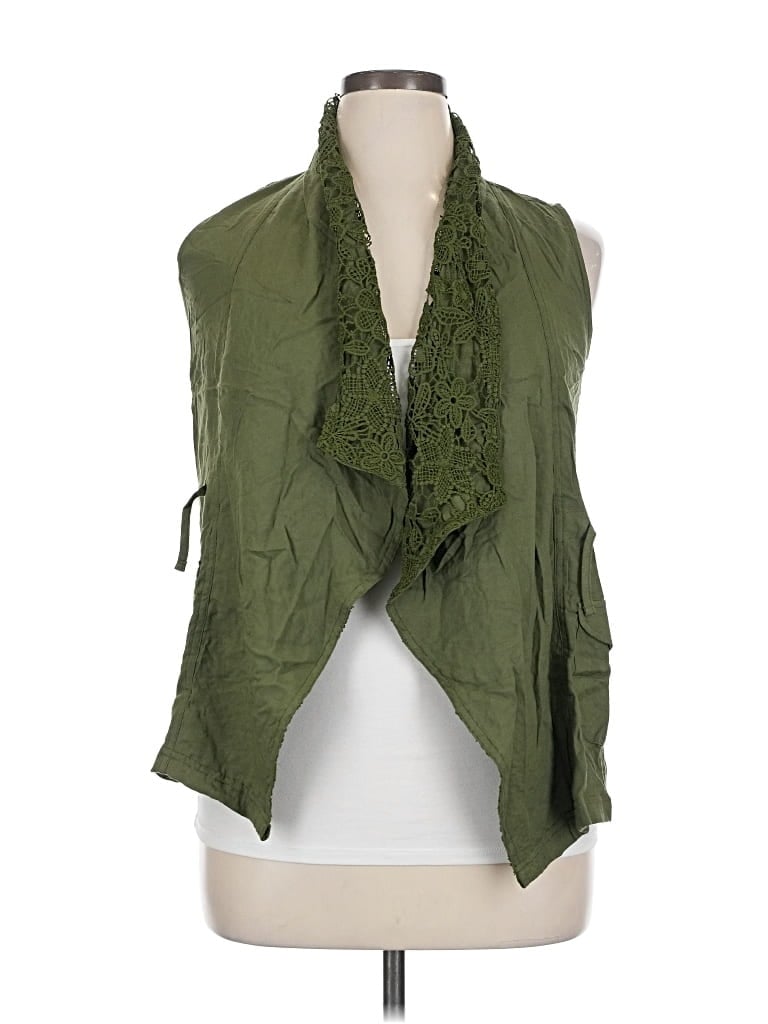 Pre-owned Matilda Jane Cardigan Sweater In Green