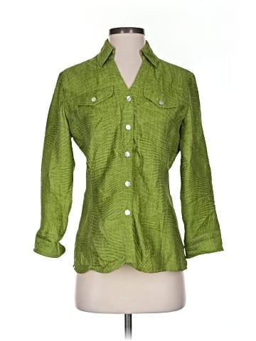 Scott Taylor 3/4 Sleeve Button-Down Shirt (view 1)