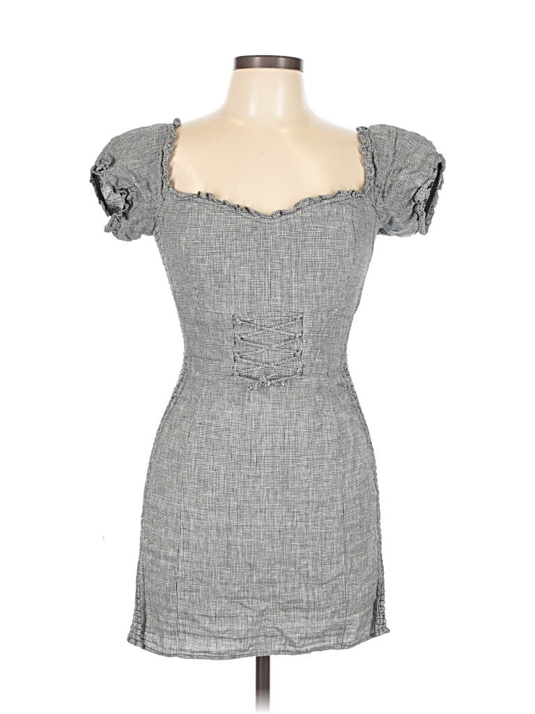 Pre-owned Reformation Cocktail Dress In Gray