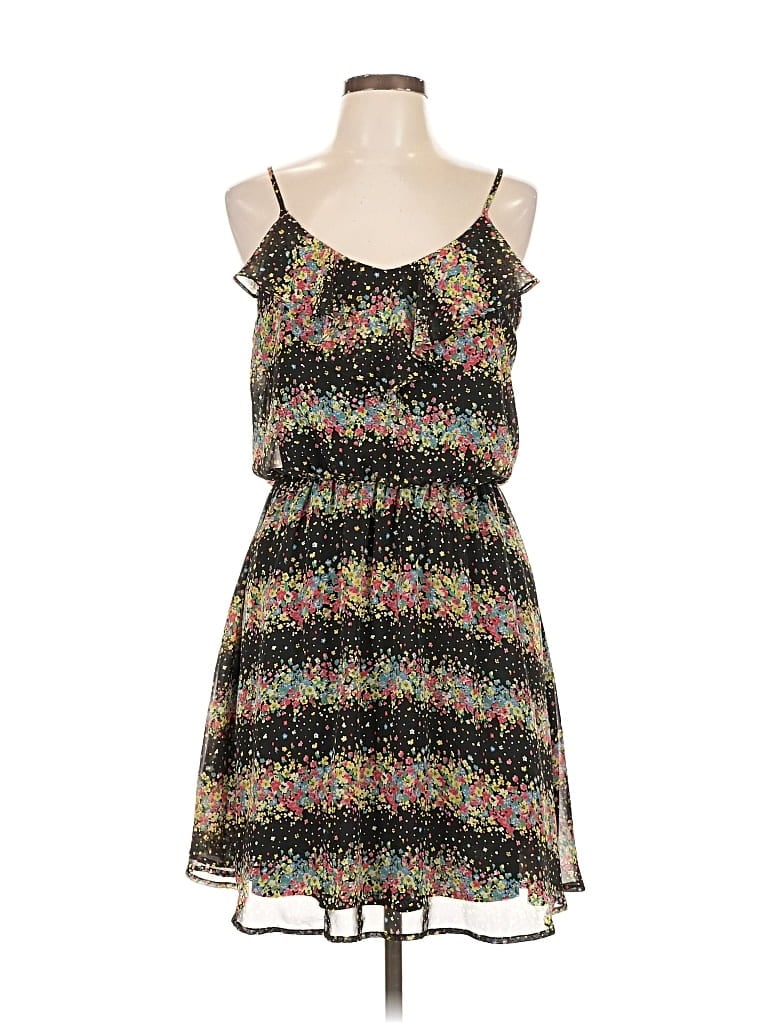 Pre-owned Lush Casual Dress In Black