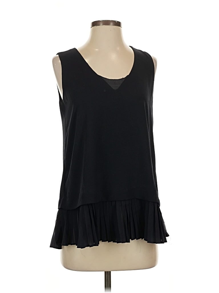 Pre-owned Banana Republic Sleeveless Blouse In Black