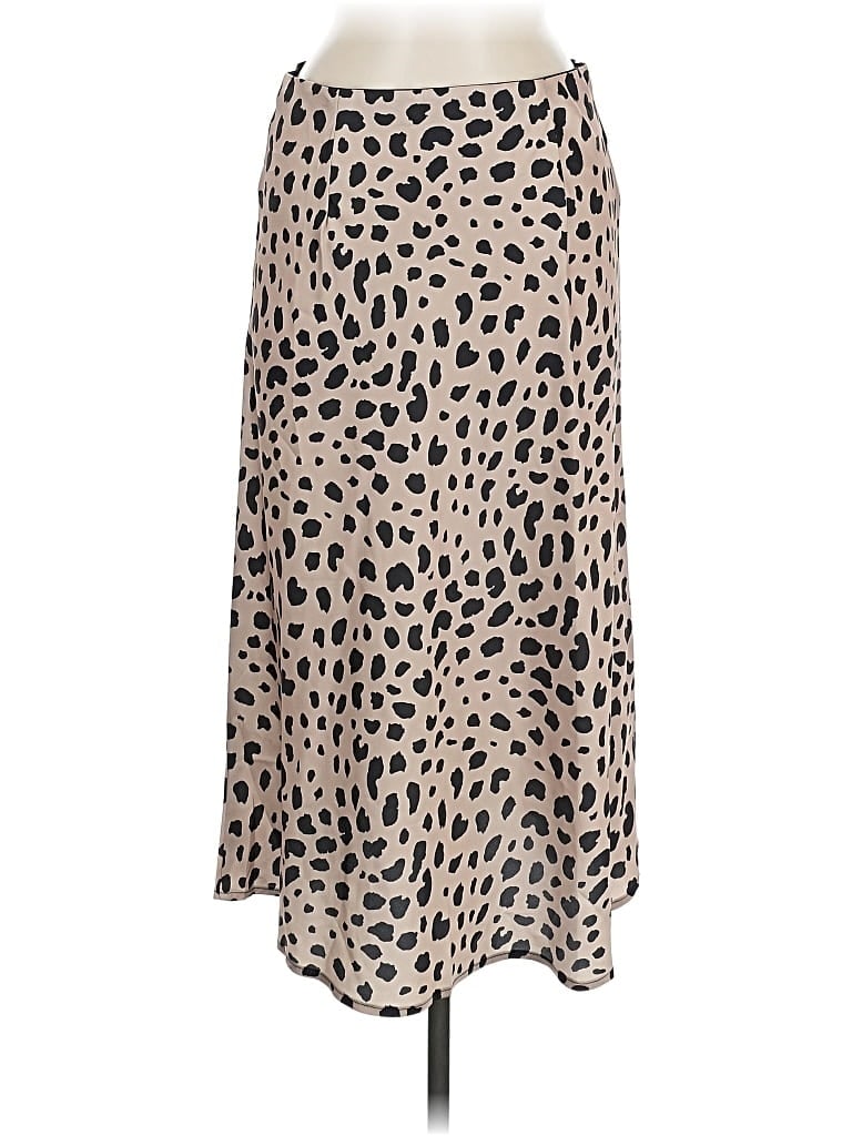 Pre-owned Unbranded Casual Skirt In Brown