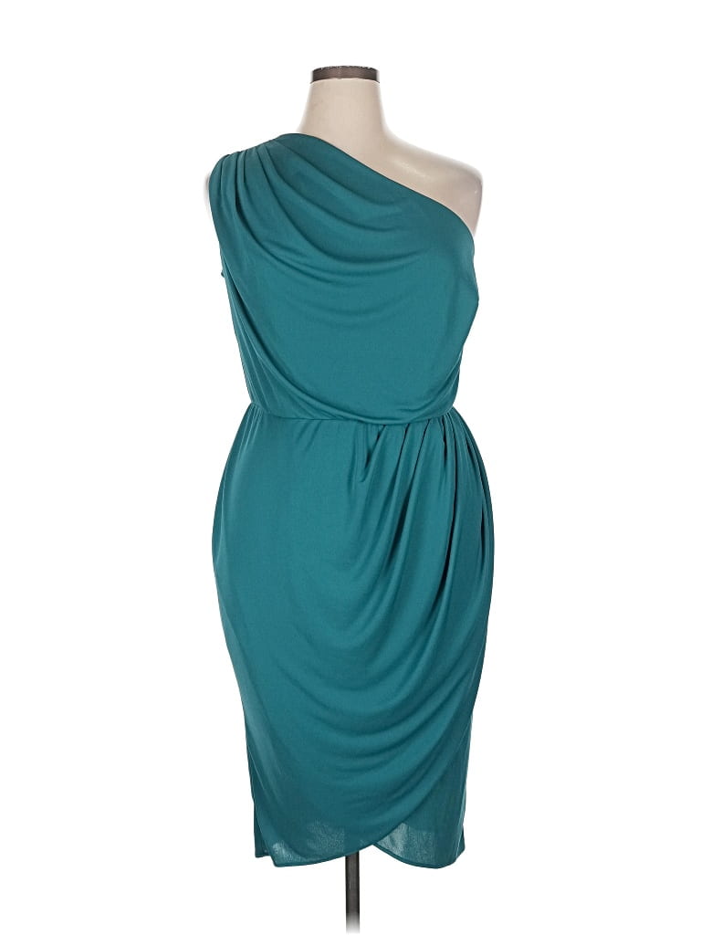 Pre-owned Asos Design Cocktail Dress In Blue