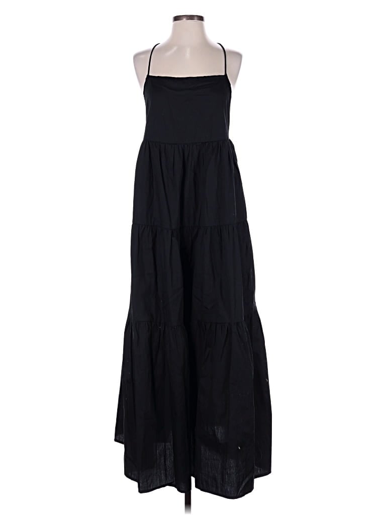 Pre-owned Aura Casual Dress In Black