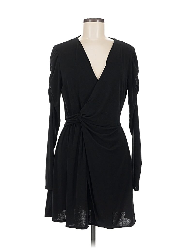 Pre-owned Mng Cocktail Dress In Black