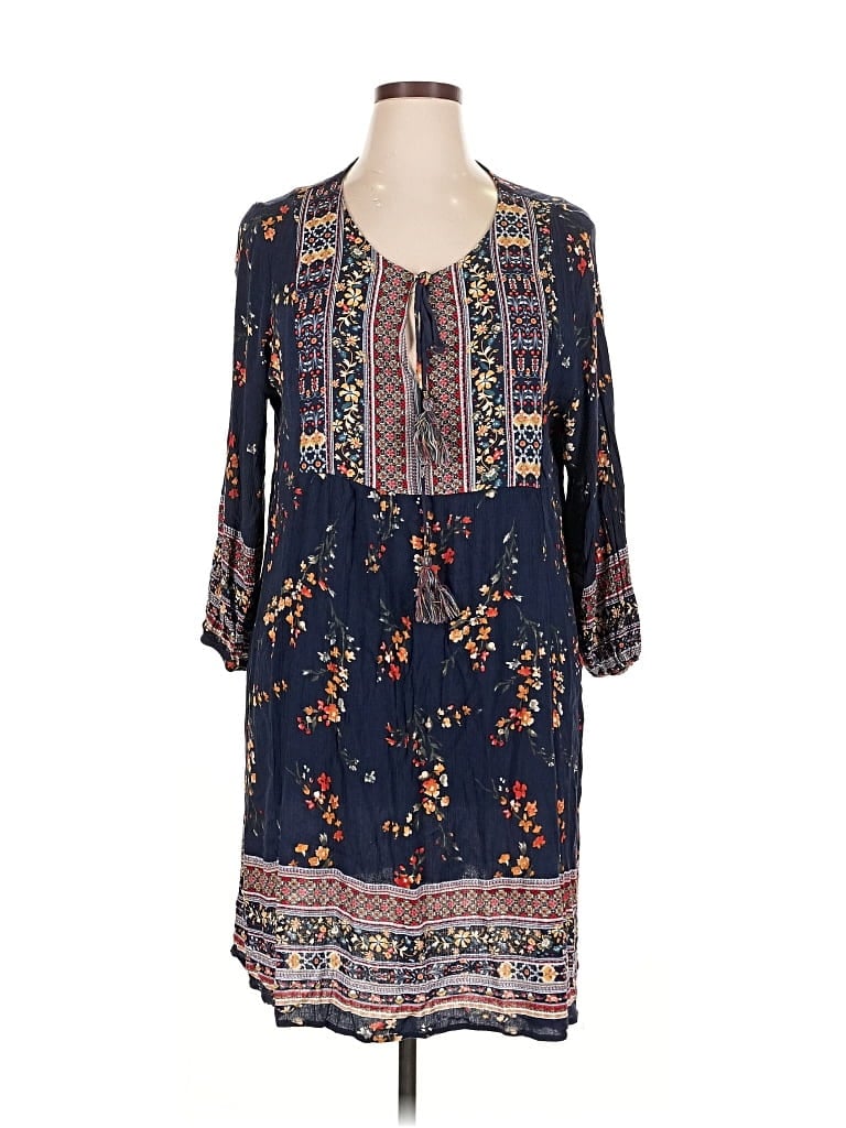 Pre-owned Mason & Belle Casual Dress In Blue