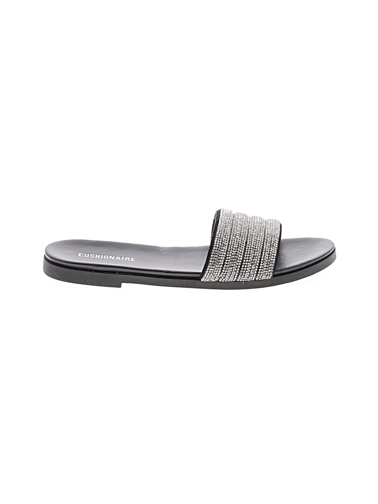 Pre-owned Cushionaire Sandals In Silver