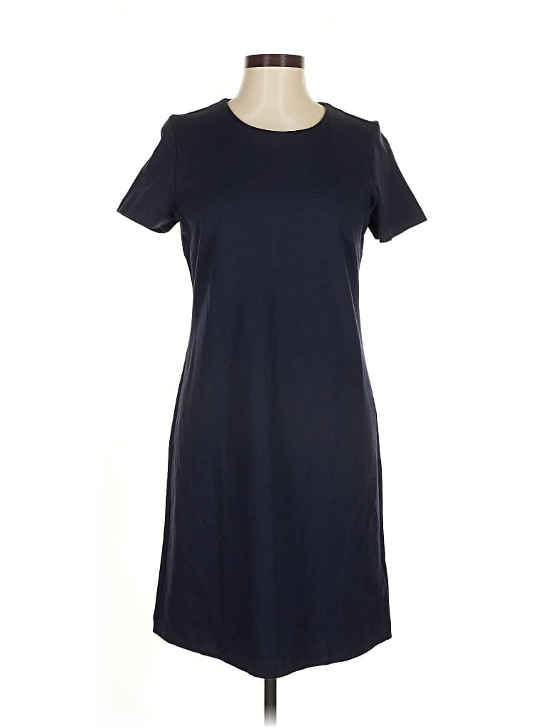 J.crew Factory Store Casual Dress In Blue