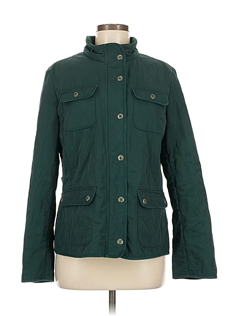 Pre-owned Talbots Jacket In Green