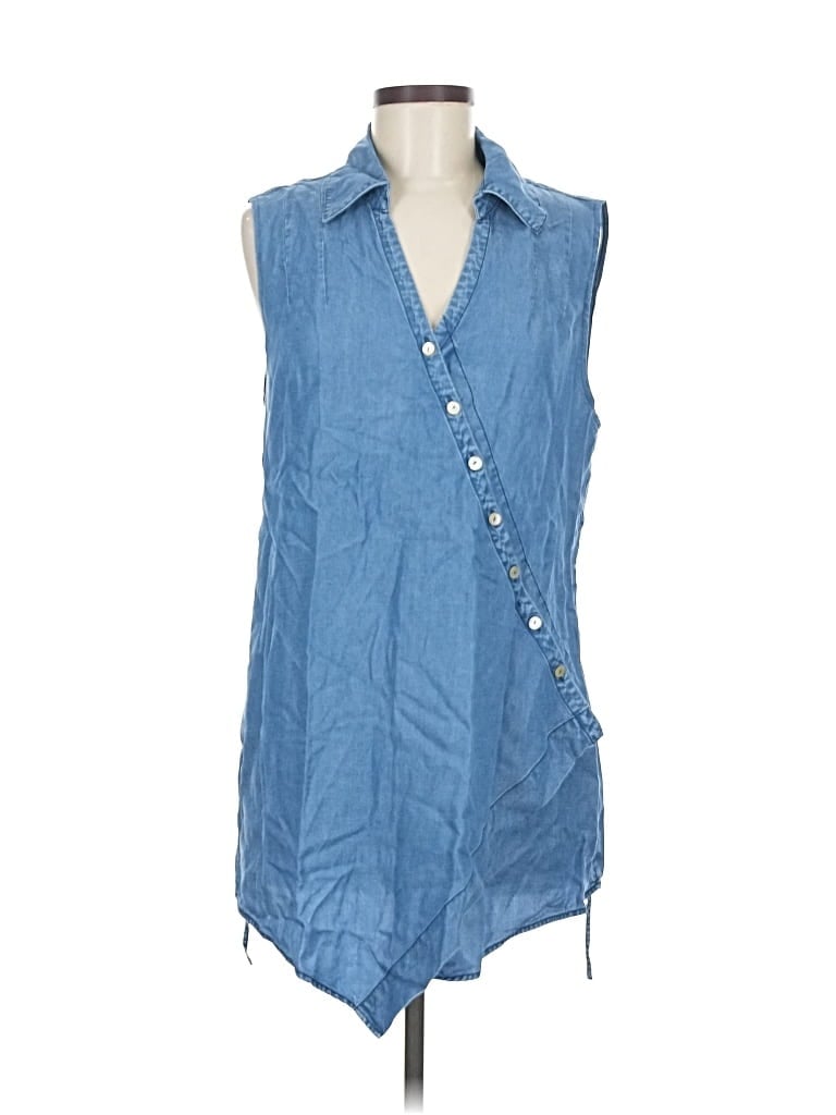 Pre-owned Soft Surroundings Casual Dress In Blue
